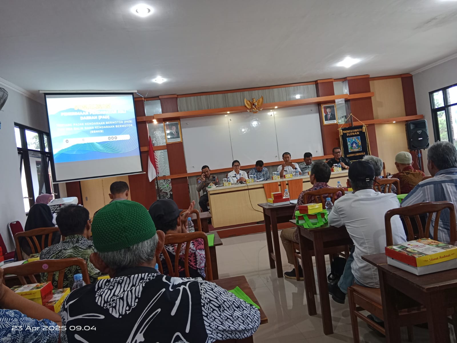 Sosialisasi Pendapatan Asli Daerah